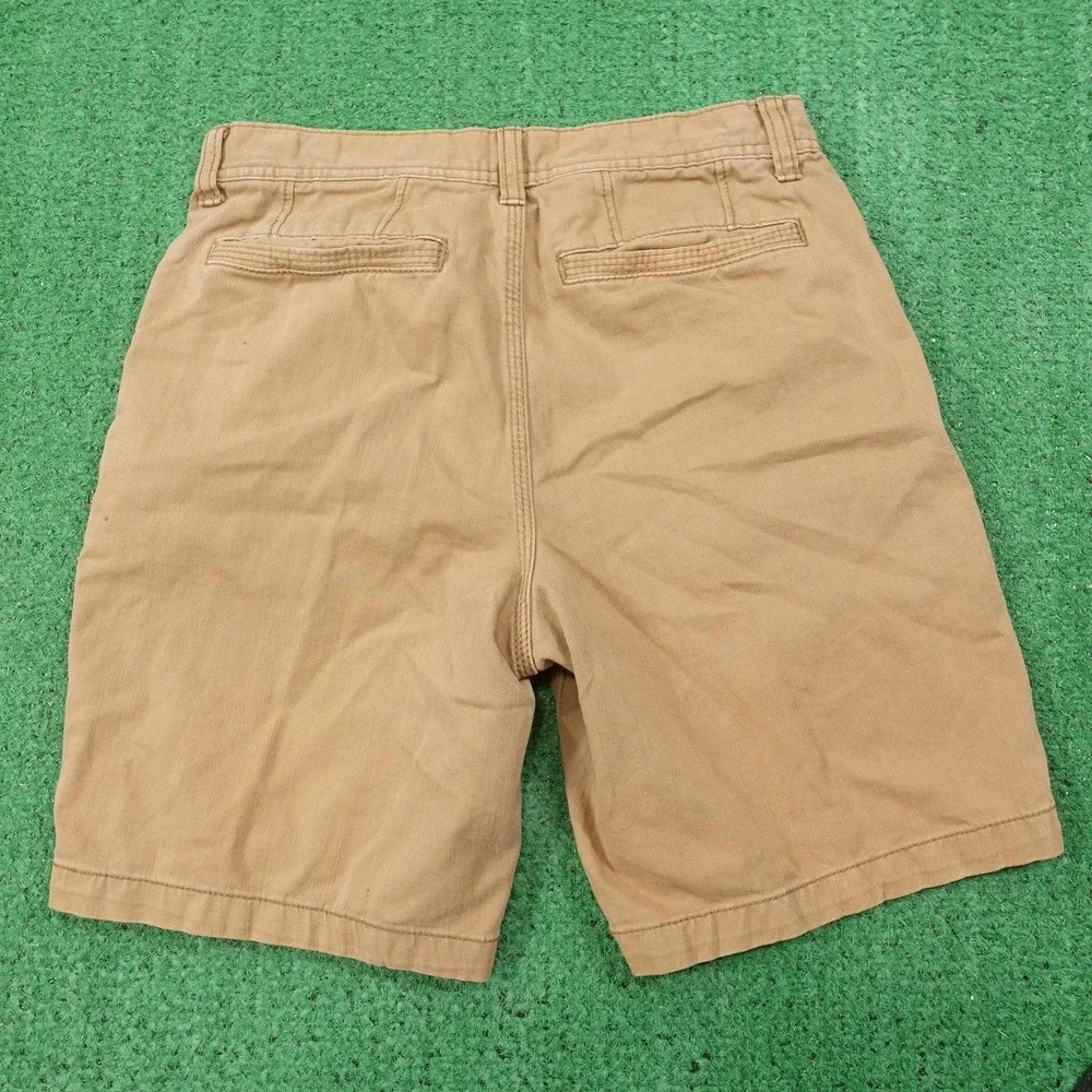 Banana Republic Surplus Twill Shorts Mens 29 Beige‎ Chino Cotton 8 Inseam Casual